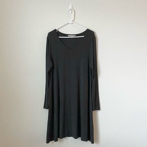 Peruvian Connection Long Sleeve T-Shirt Dress
